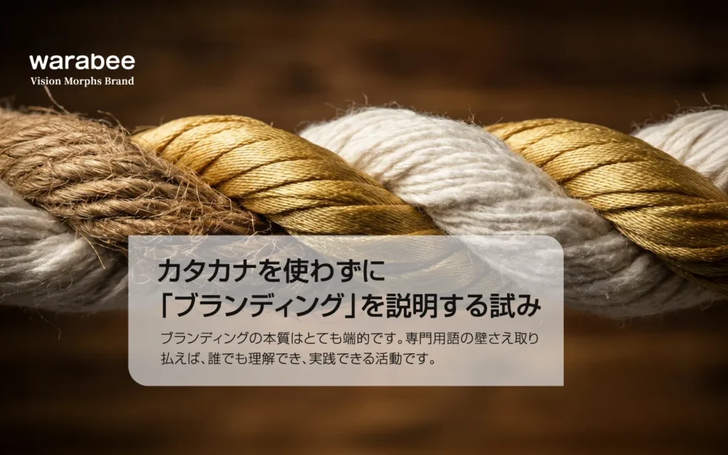 ビジョン・ミッション・バリューが強固に結束し、揺るがないブランドの軸となる