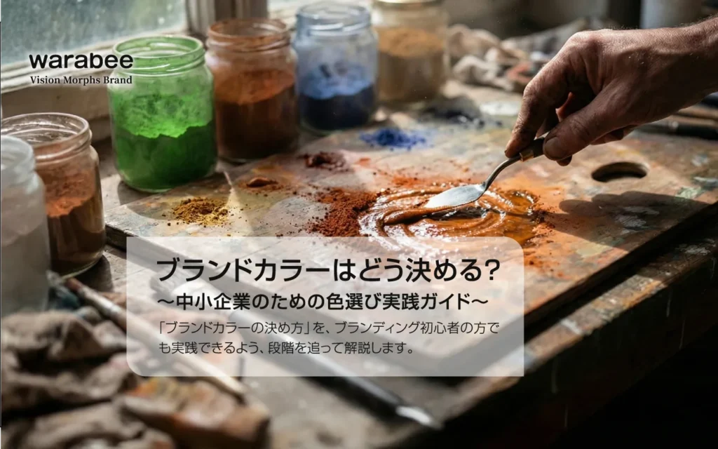 理念という原液を混ぜ合わせ、唯一無二の色を練り上げる